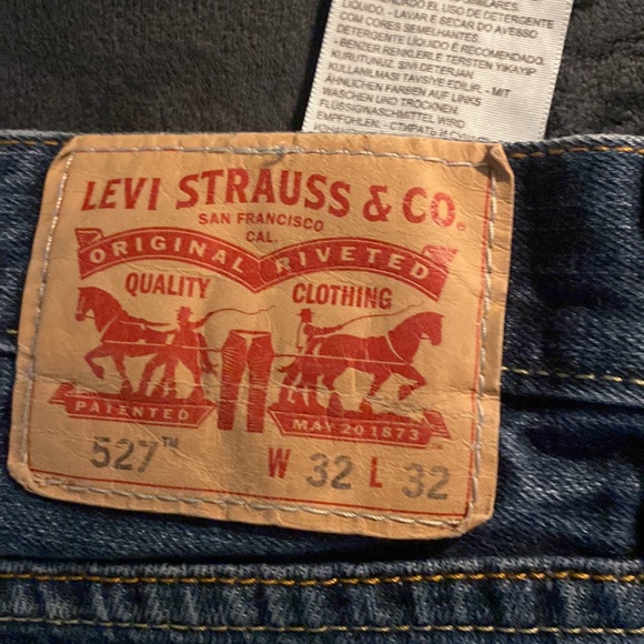 Like new worn Levi 527 bootcut - Picture 4 of 5